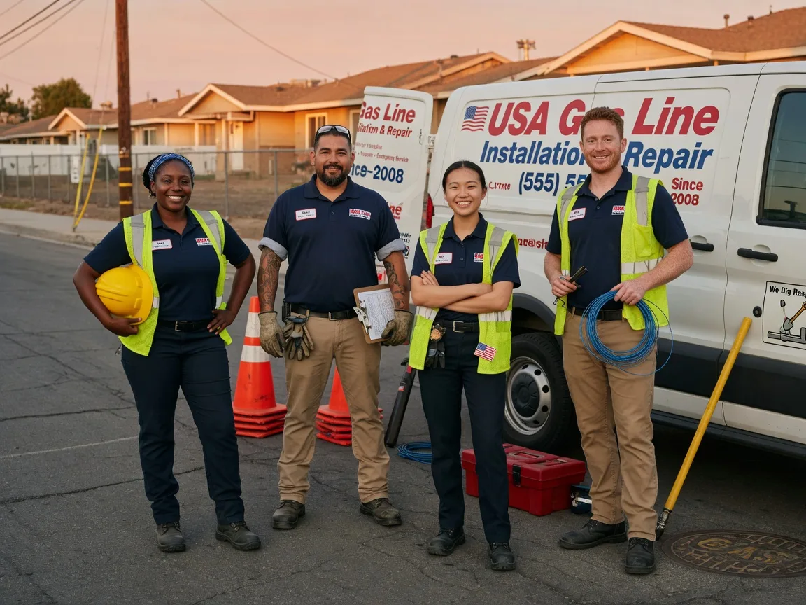 Gas Line Installation company in Greenbush, VA